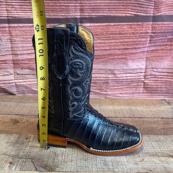 Men\'s Western Rodeo Cowboy Boots Genuine Leather Crocodile Print Mexican Boots main image 4